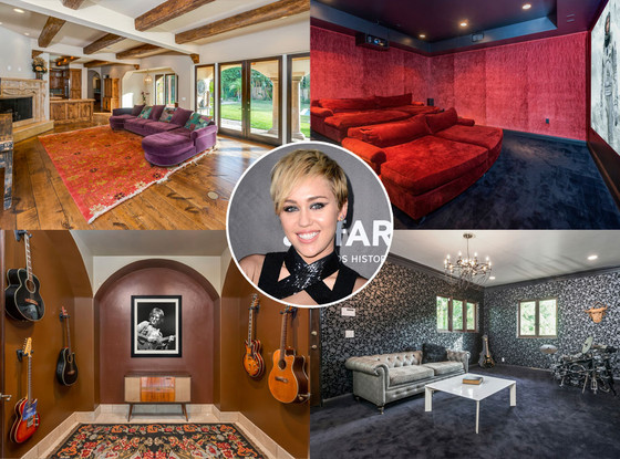 Miley Cyrus, Toluca Lake Home Miley Cyrus, Toluca Lake Home